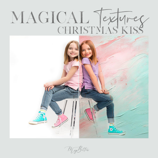 Magical Christmas Kiss Textures - Meg Bitton Productions