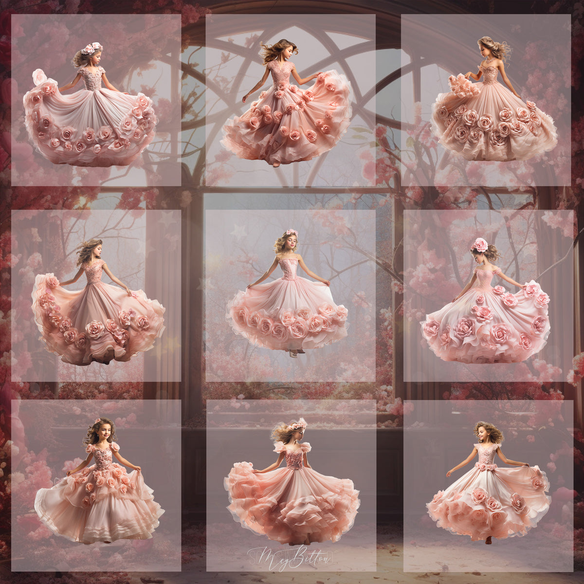 Magical Rosey Dancer Model Overlays – Meg Bitton Productions
