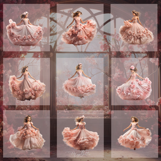 Magical Rosey Dancer Model Overlays