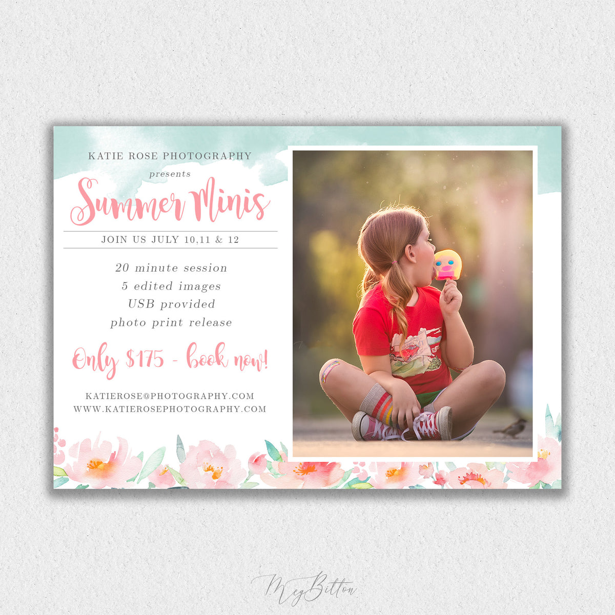 Summer Mini Session Template #1