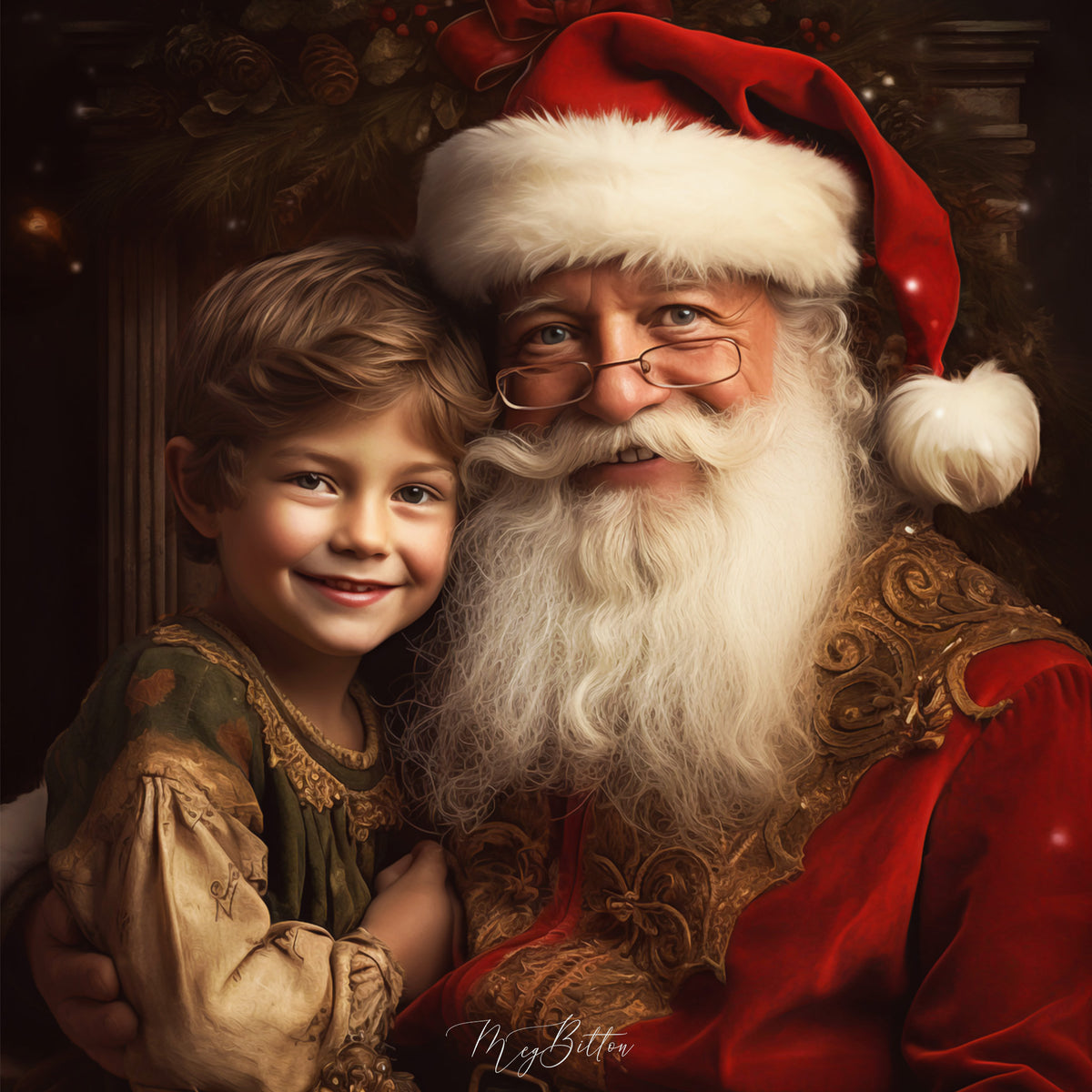 Santa's Helpers Fine Art Asset Pack