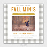 Fall Mini Session Template #3