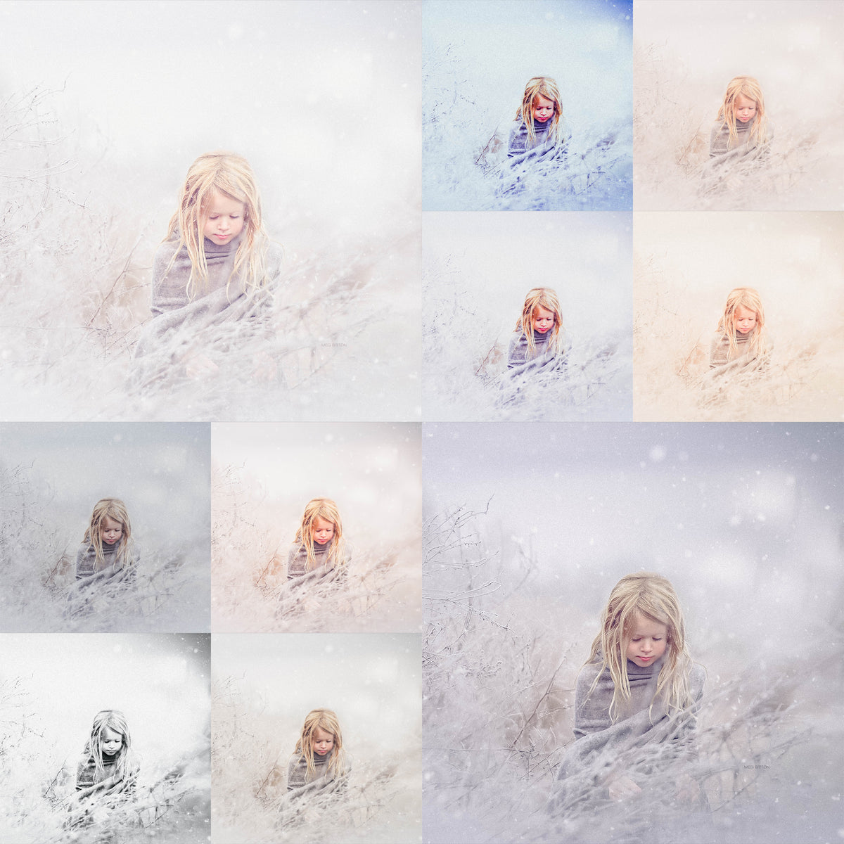 Magical Winter Bliss Presets Collection