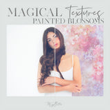Magical Painted Blossoms Textures