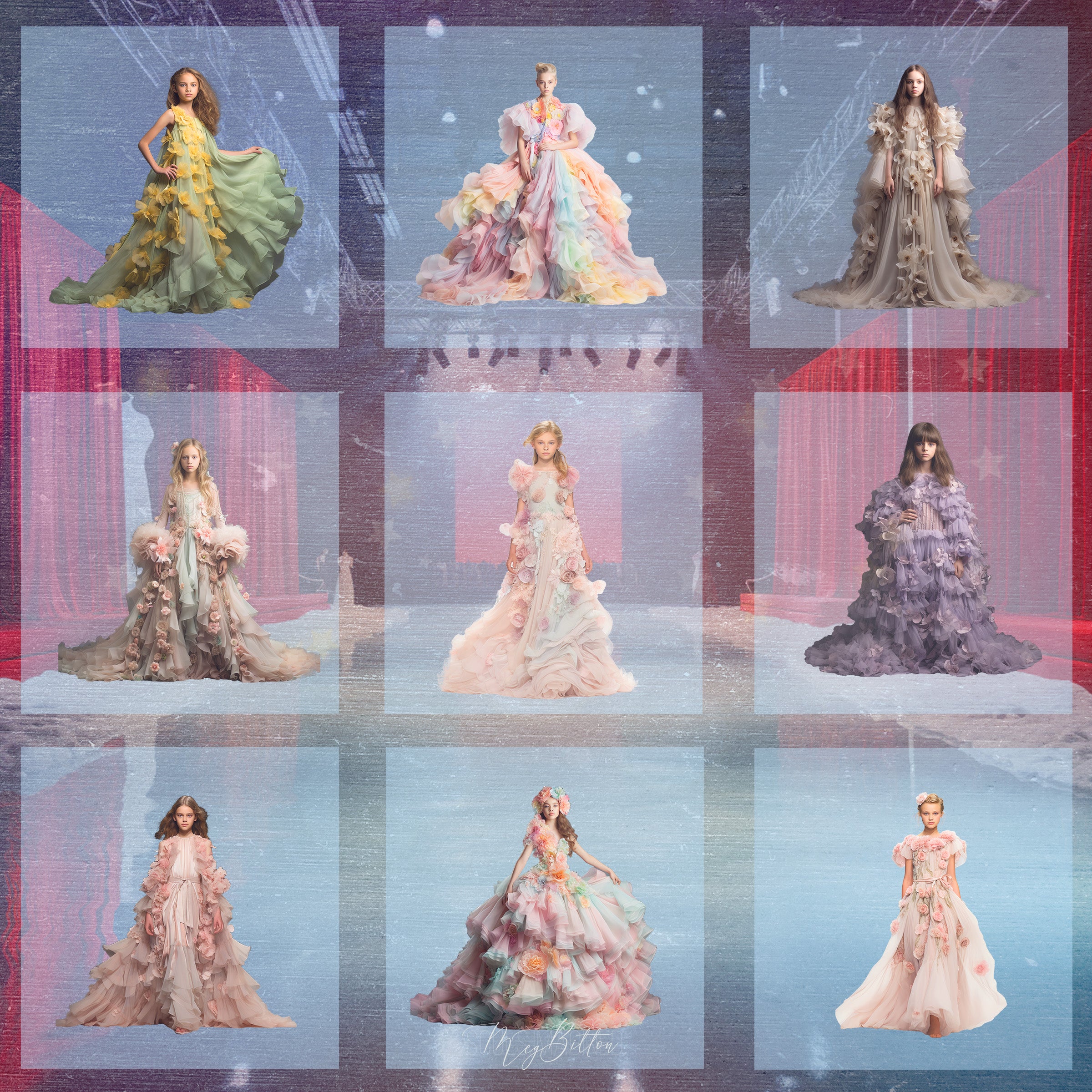 Magical High Fashion Model Overlays – Meg Bitton Productions