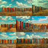 Storybook Fence Background Bundle