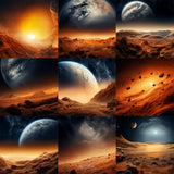 Mars Background Bundle