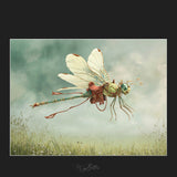 Magical Saddled Dragonfly Overlays