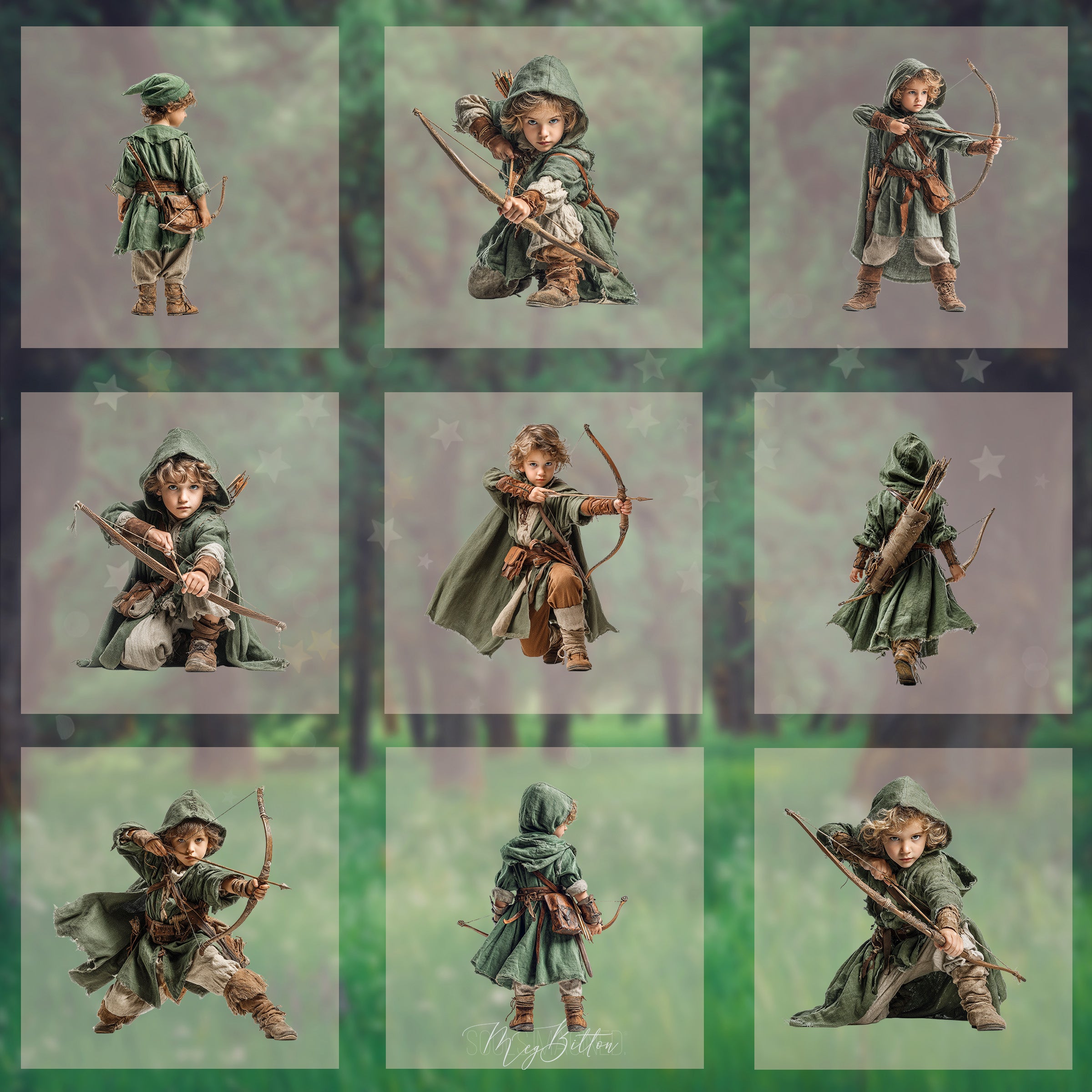 Magical Robin Hood Model Overlays