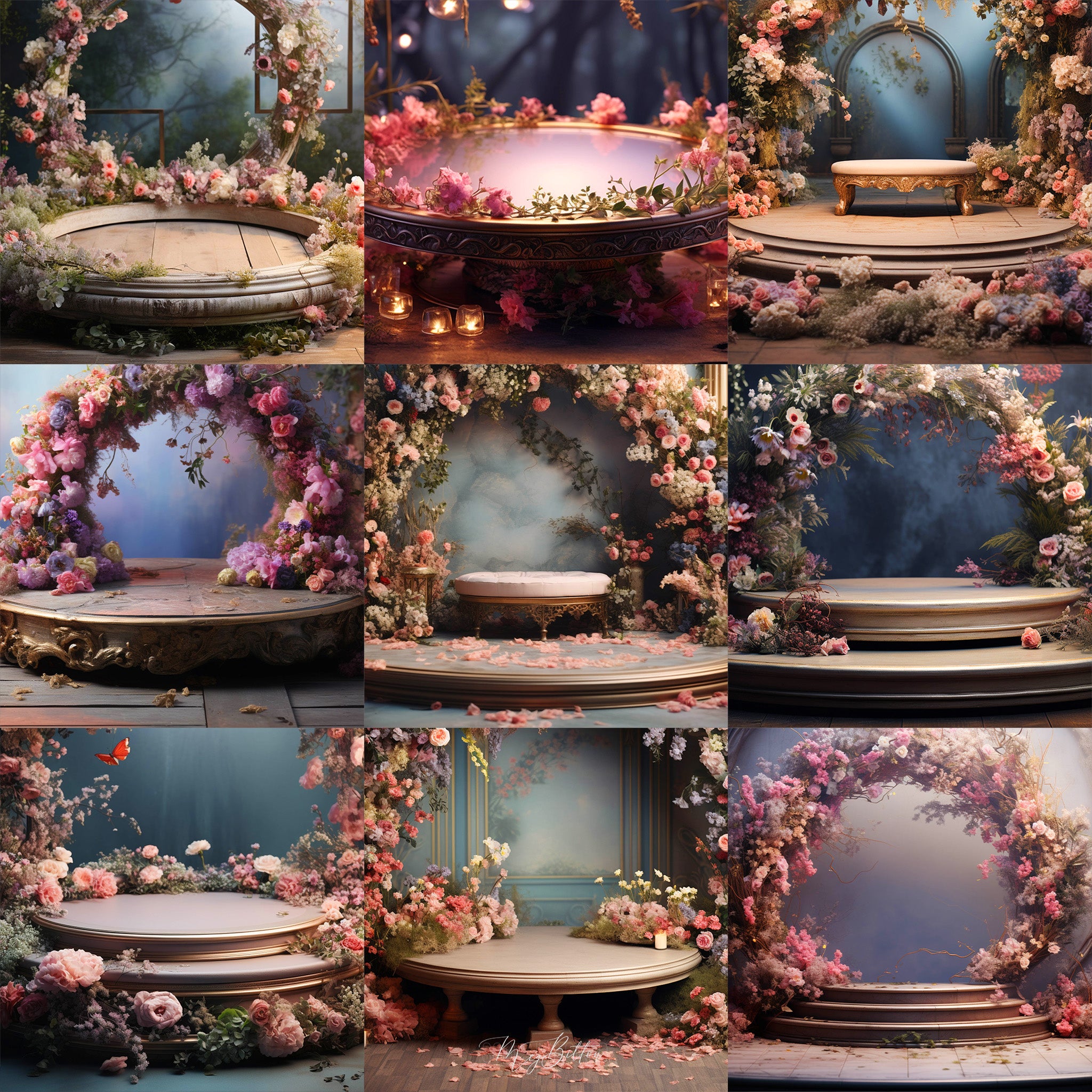 Ultimate Fairy Stage Background Bundle