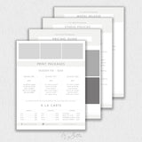 Neutral Business Forms Templates Bundle