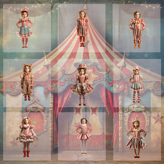 Magical Circus Model Overlays