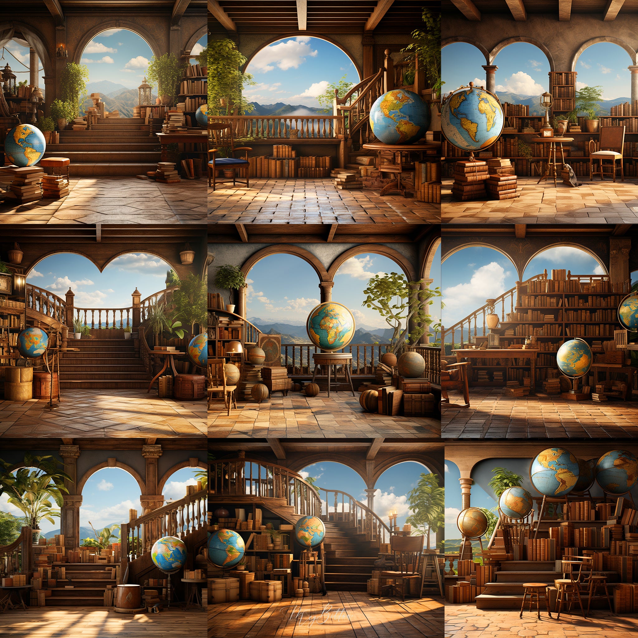 Global Reader Background Bundle