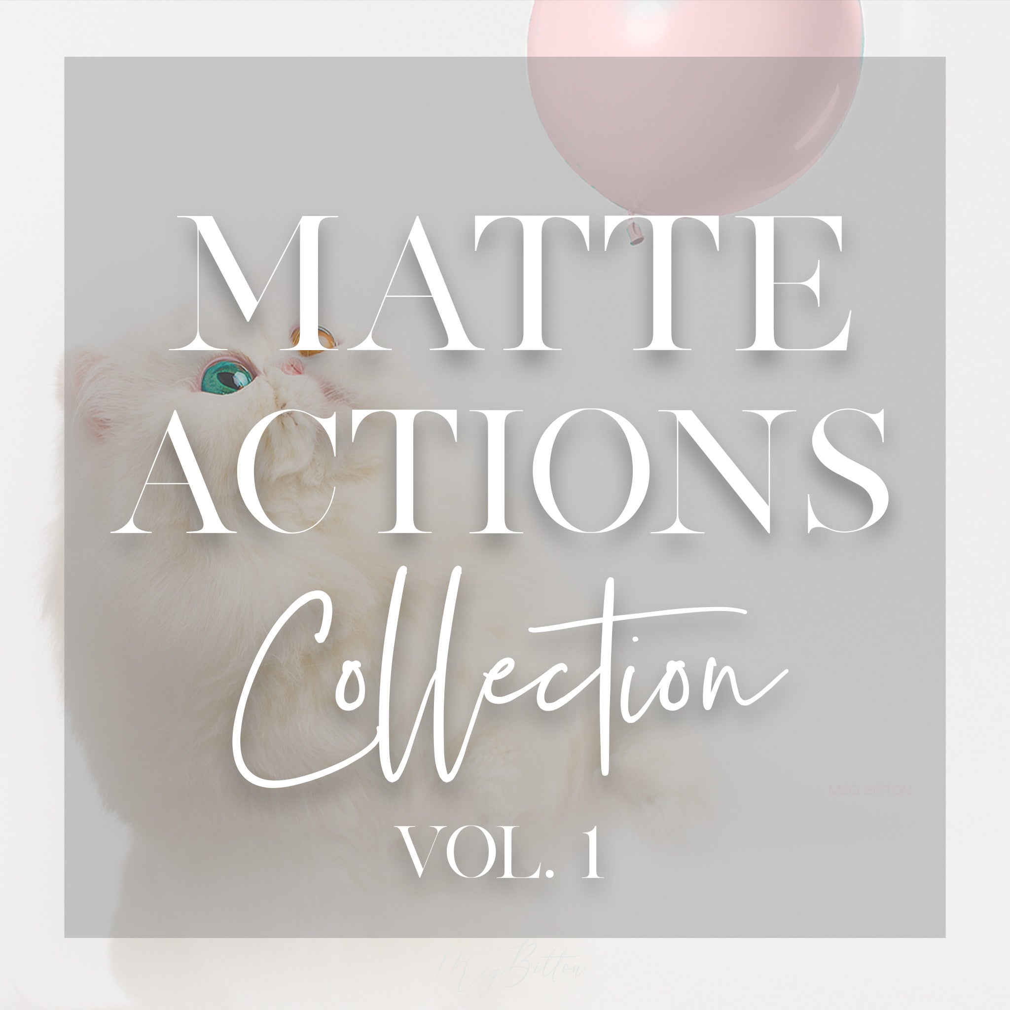 Matte Actions Collection Vol. 1 - Meg Bitton Productions