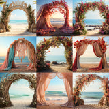 Ultimate Beach Arch Background Bundle