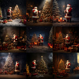 Christmas Delivery Background Bundle