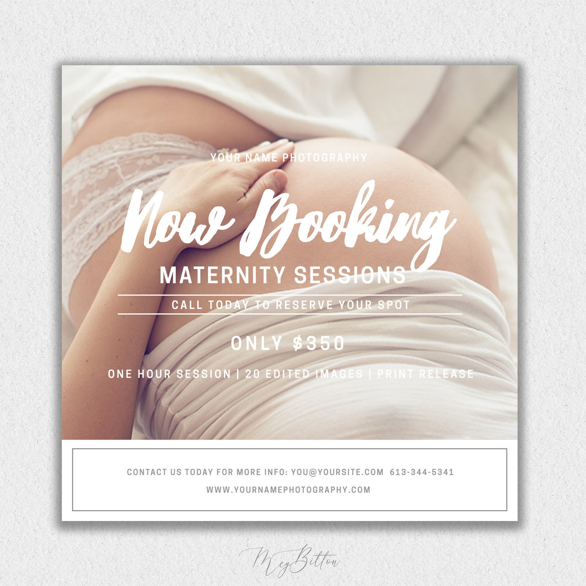 Maternity Session Template #2