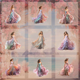 Magical Pastel Princess Model Overlays