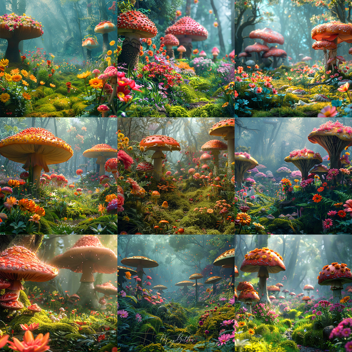 Fairy World Background Bundle