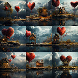 Storytelling Valentine Background Bundle