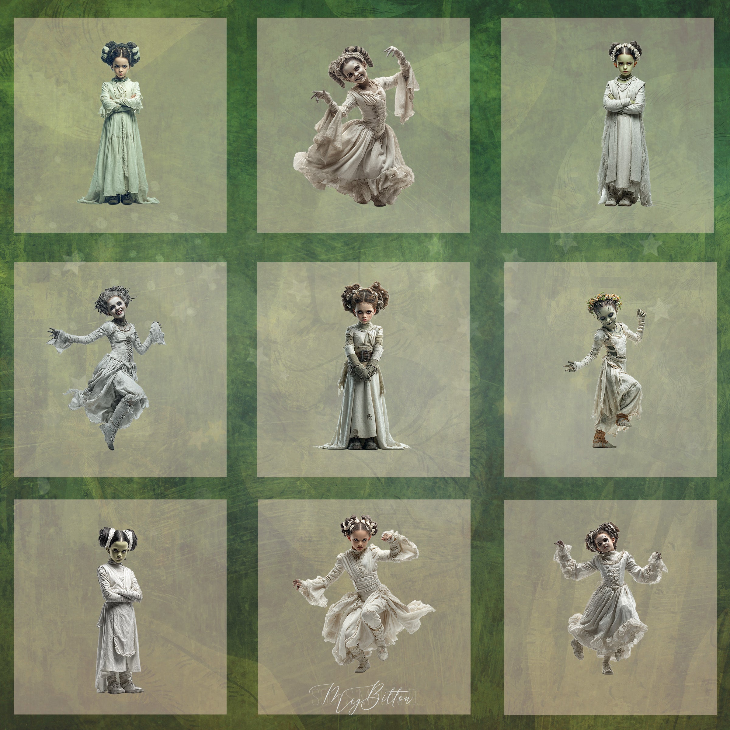 Magical Monster Bride Model Overlays