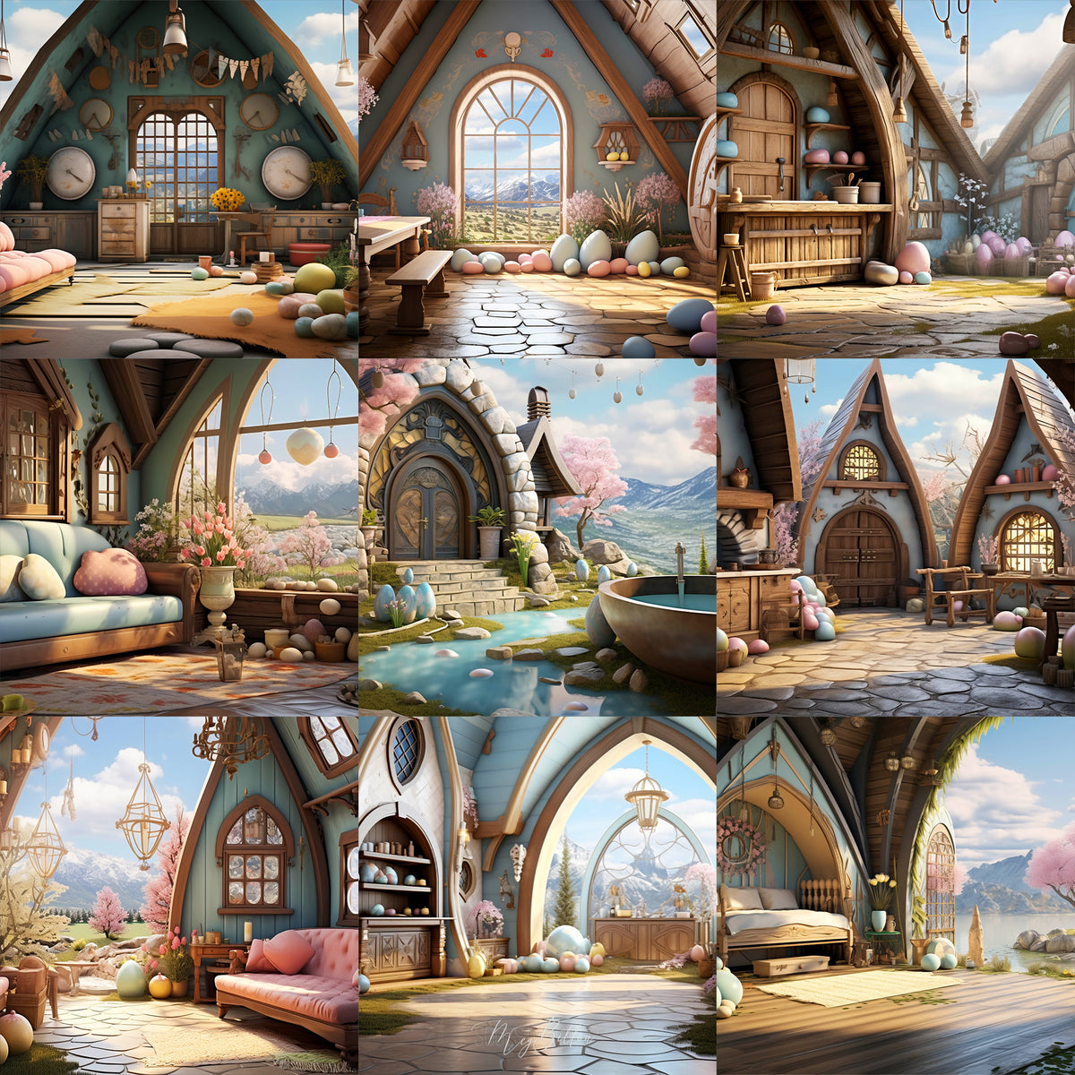 Max Den Background Easter Den Background Bundle – Meg Bitton Productions