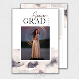 Sophisticated Watercolor Grad Template