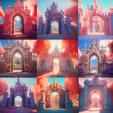 Enchanted Gate Background Bundle - Meg Bitton Productions