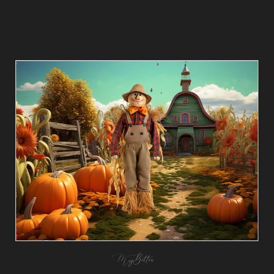 Magical Scarecrow Overlays - Meg Bitton Productions