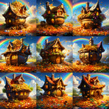 Leprechaun House Background Bundle