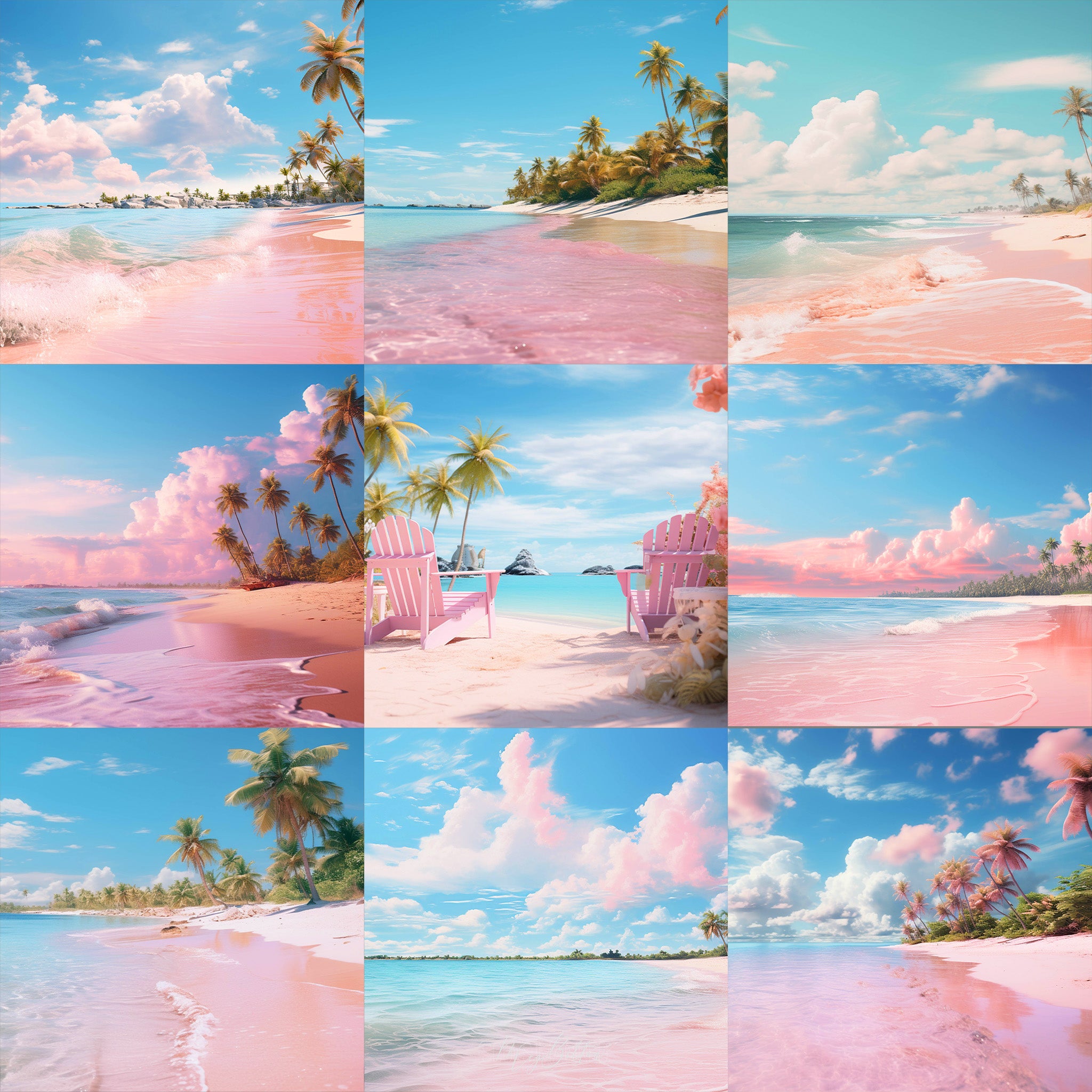 Ultimate Pastel Paradise Background Bundle