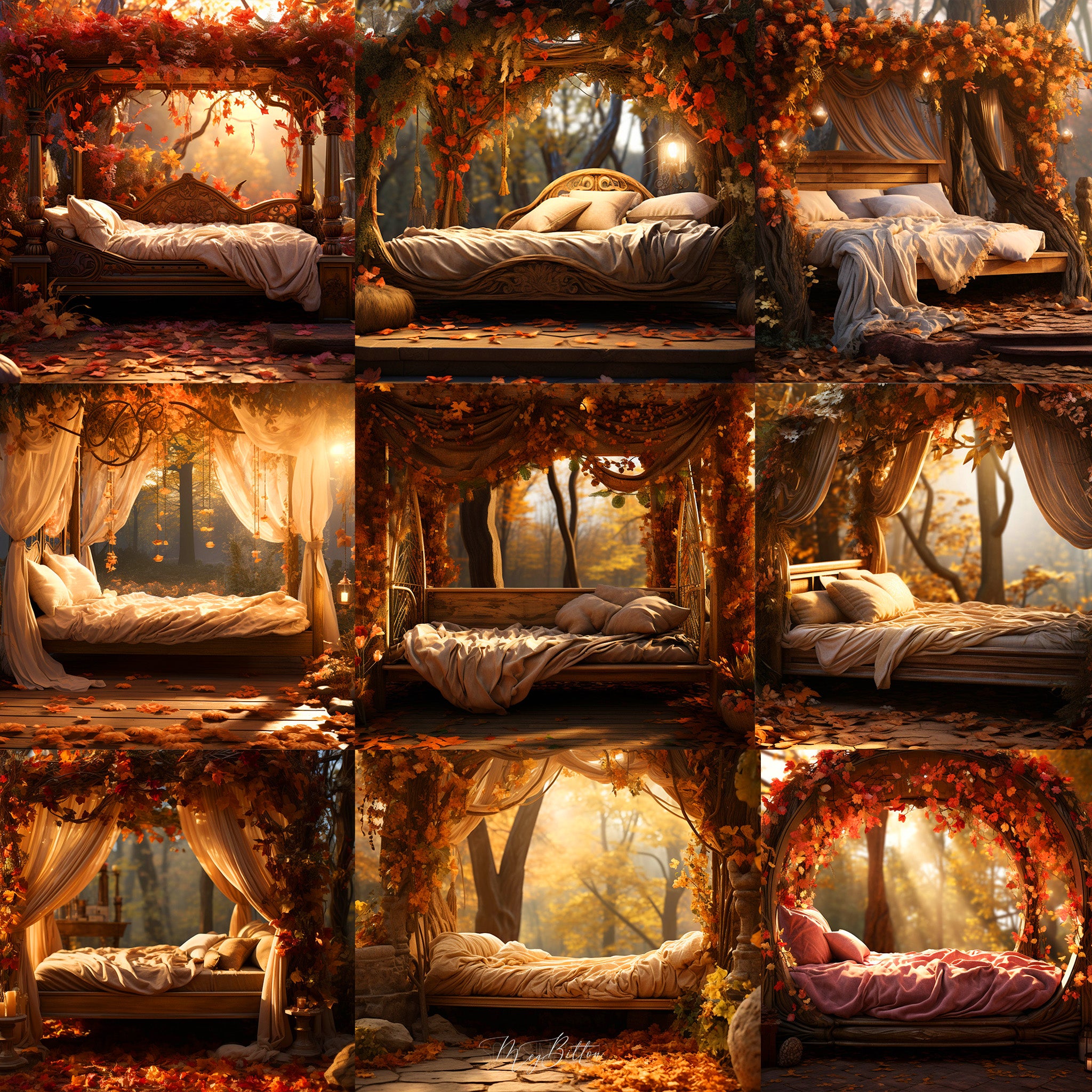 Autumn Sleeper Background Bundle