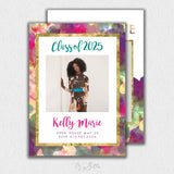 Colorful Senior Announcement Template