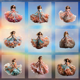 Magical Spring Dancer Model Overlays