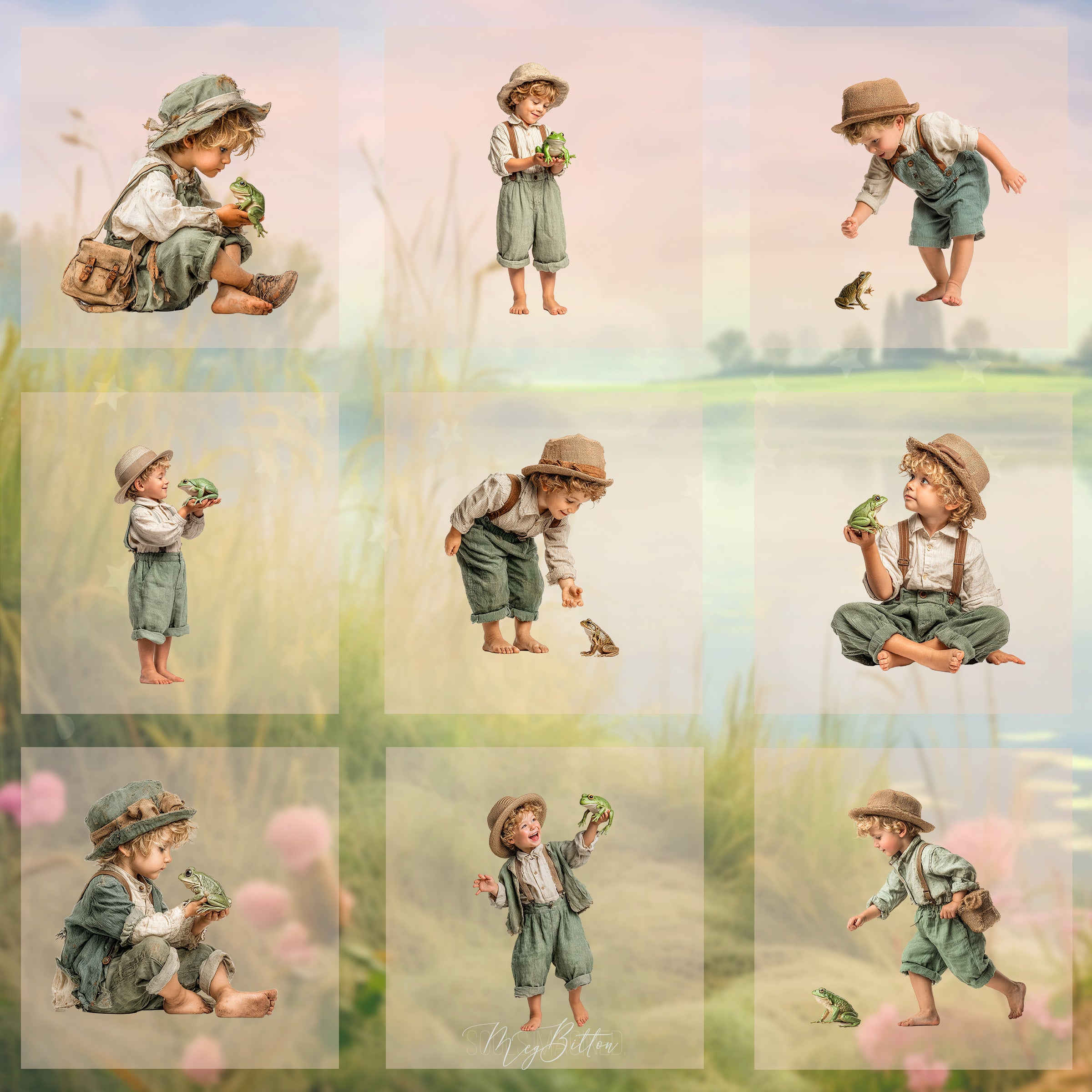 Magical Frog Catcher Model Overlays