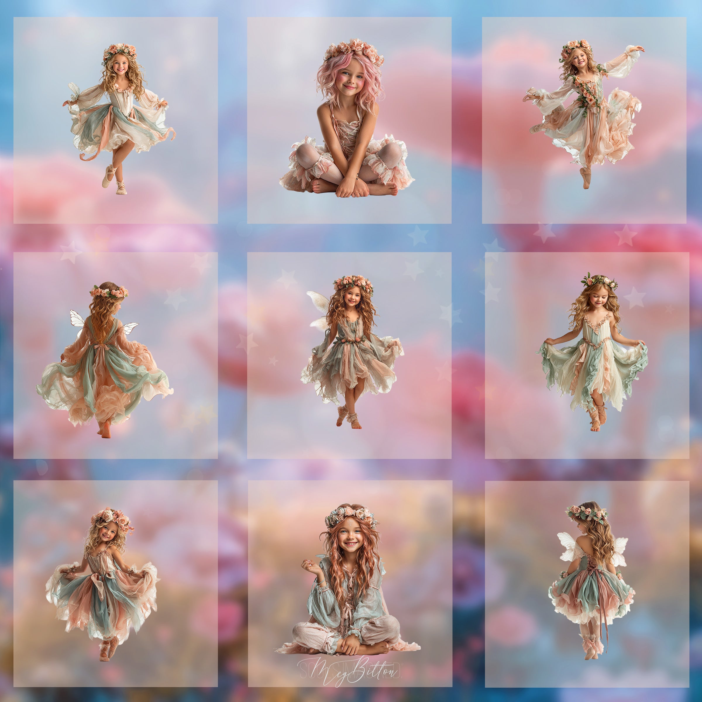 Magical Gentle Fairy Model Overlays