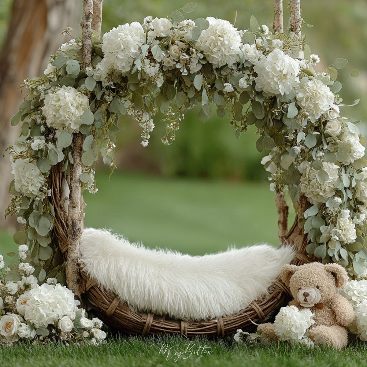 Digital Background: Spring Slumber