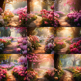 Ultimate Spring Bliss Path Background Bundle