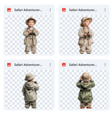 Magical Safari Adventurer Model Overlays