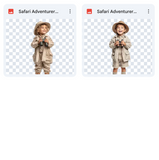 Magical Safari Adventurer Model Overlays