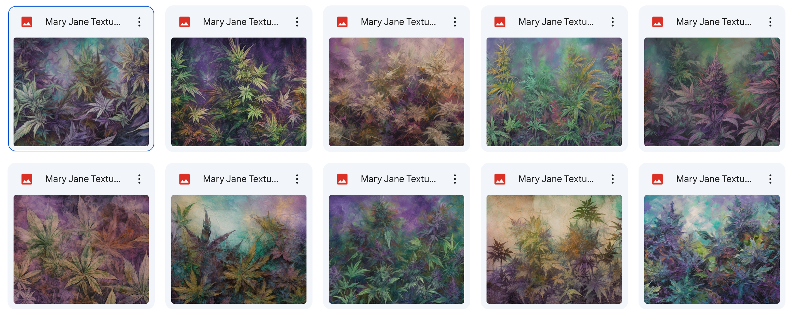 Magical Mary Jane Textures - Meg Bitton Productions