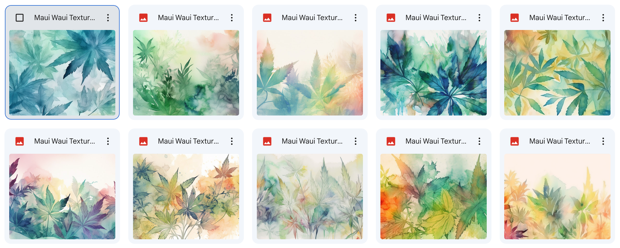 Magical Maui Waui Textures - Meg Bitton Productions