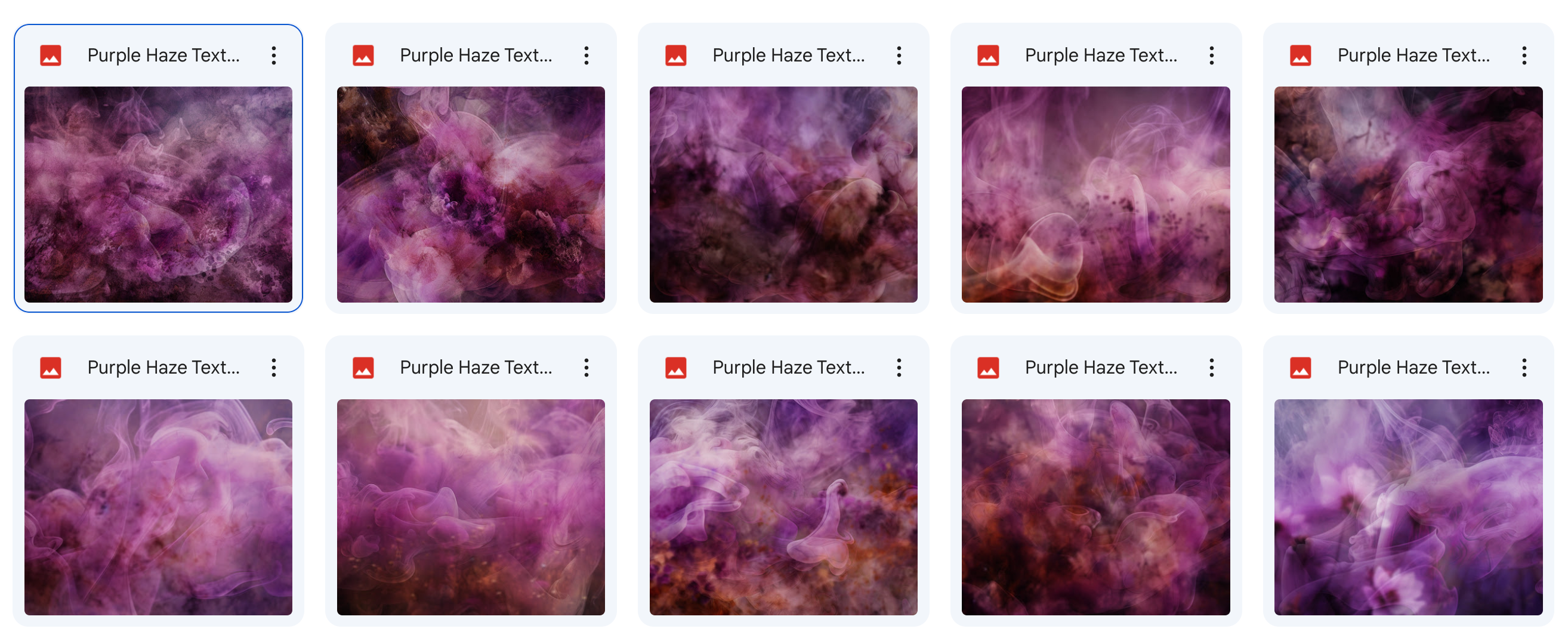 Magical Purple Haze Textures - Meg Bitton Productions