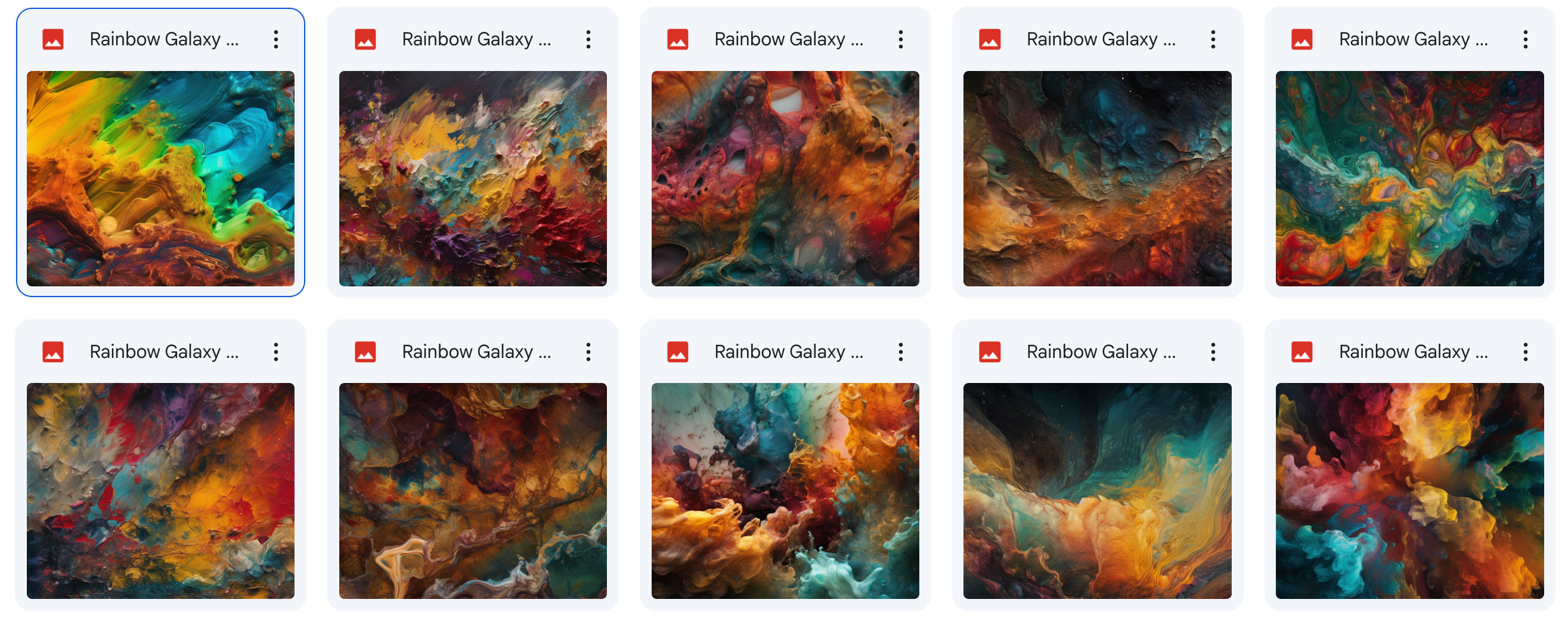 Magical Rainbow Galaxy Fine Art Textures - Meg Bitton Productions