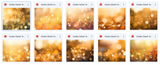 Magical Golden Bokeh Textures - Meg Bitton Productions