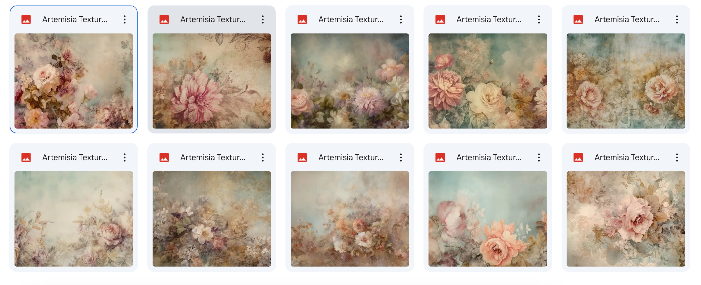 Magical Artemisia Textures - Meg Bitton Productions