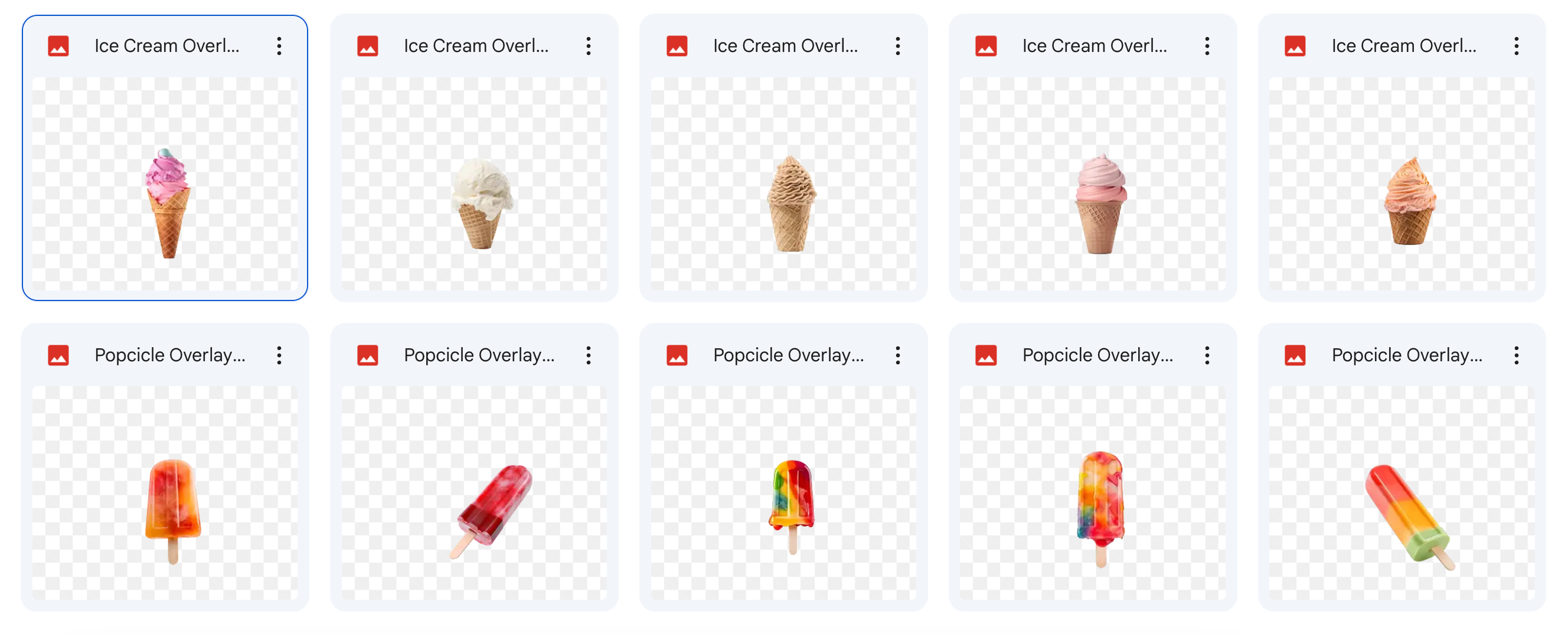 Magical Digital Overlays: Ice Cream - Meg Bitton Productions