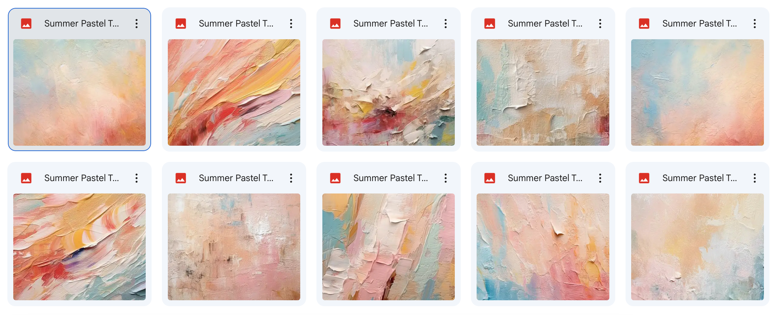 Magical Summer Pastel Textures - Meg Bitton Productions