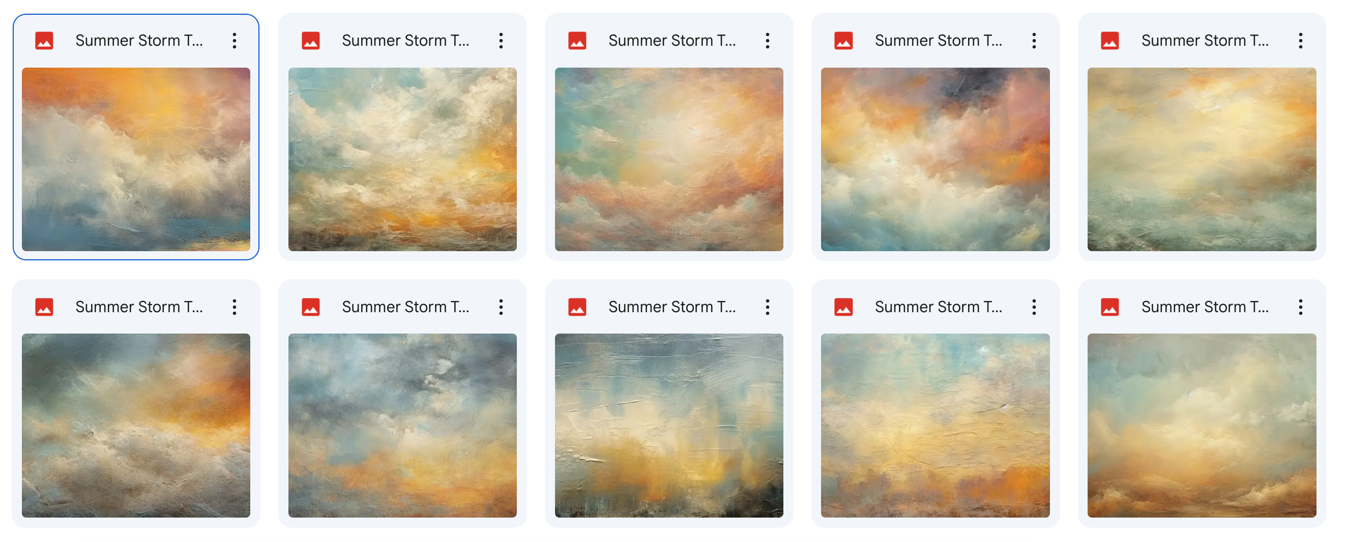 Magical Summer Storm Textures - Meg Bitton Productions