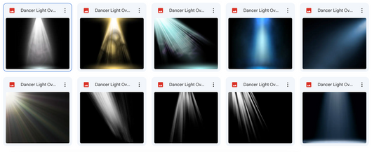 Magical Digital Overlay: Dancer's Light - Meg Bitton Productions